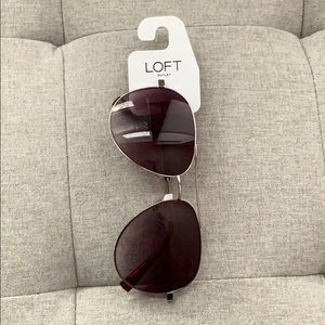 Loft Outlet Silver Framed Aviators